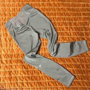 Fabletics Green Leggings crisscross pocket in back size Small